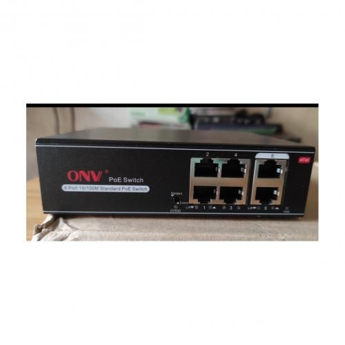 4 Port POE Switch With 2 Port Gigabyte Uplinks