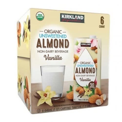 Kirkland Signature Organic Unsweetened Almond Milk - 945ml X 6pcs