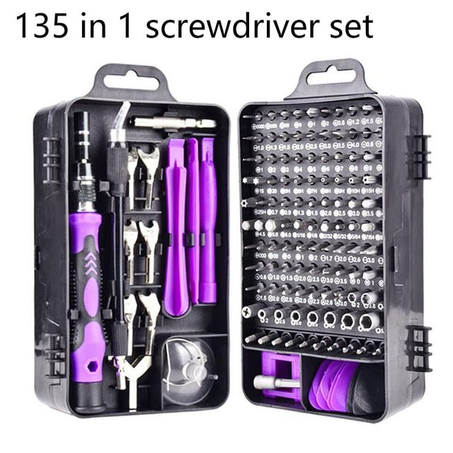 110/115/135 In 1 Screwdriver Set Of Screw Driver