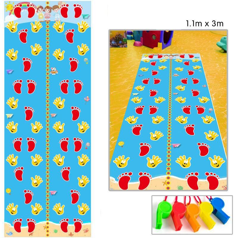 Hands and Feet in a Hurry Game Mat Children's Indoor Physical Props Outdoor Team Building Outward Training Device