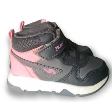 Girl's Sneaker Pink & Grey Size 24