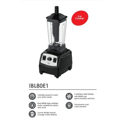 800W Kitchen Blender And Crusher -12 Months Warranty