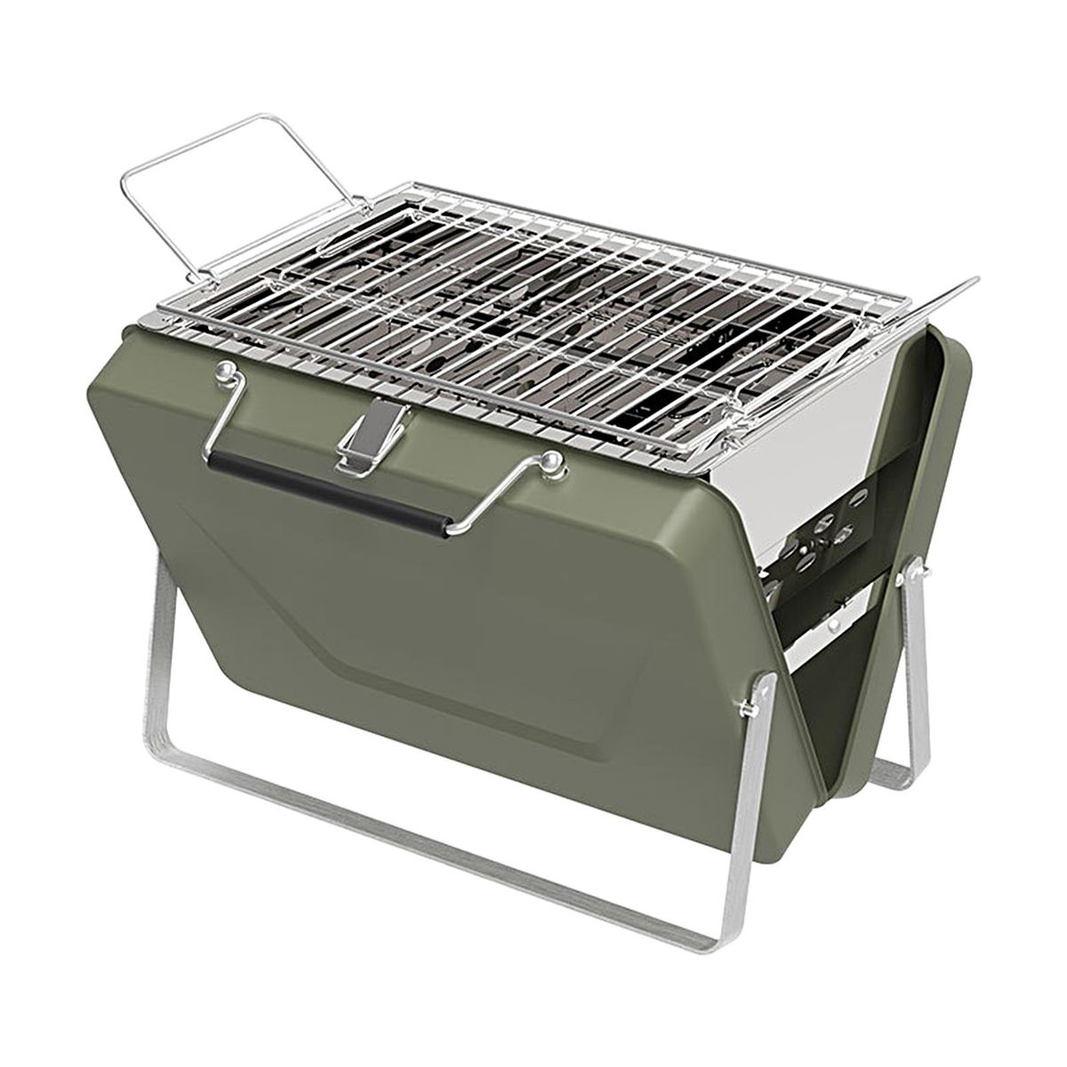 BBQ Stove Outdoor Folding Camping BBQ Charcoal Stove