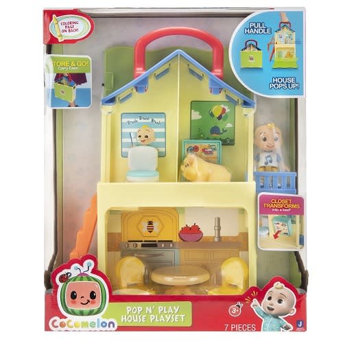Cocomelon's Pop N' Play House - Transforming Playset