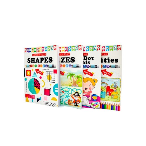 4 In 1 Kids Reusable Copy Book