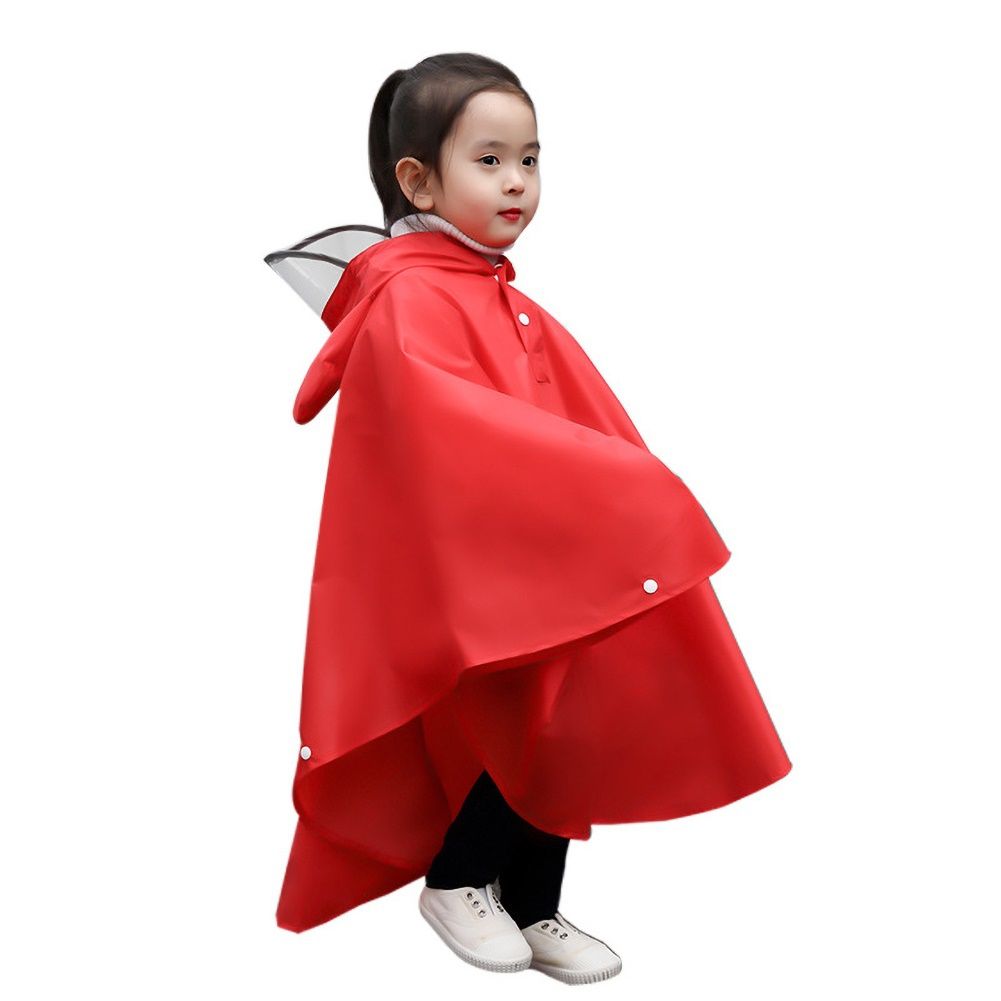Cute Cartoon Animal Kids Children Outdoor Waterproof-Red