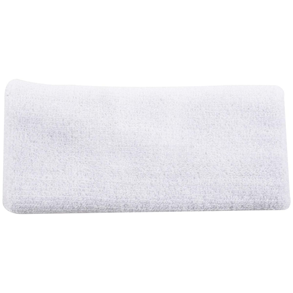 Sports Cotton Basketball Long Wristband Elbow Guard Pad Sweat Band Sports, White