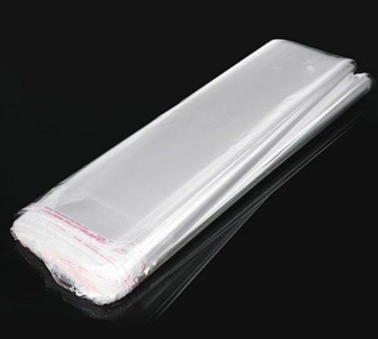 100pcs Packaging Transparent Nylons For Shirt, Clothes, Books Etc