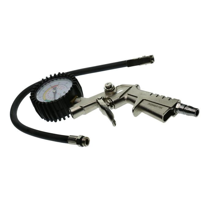 1/4'' Car Tyre Inflator With Air Pressure Gauge For Use With