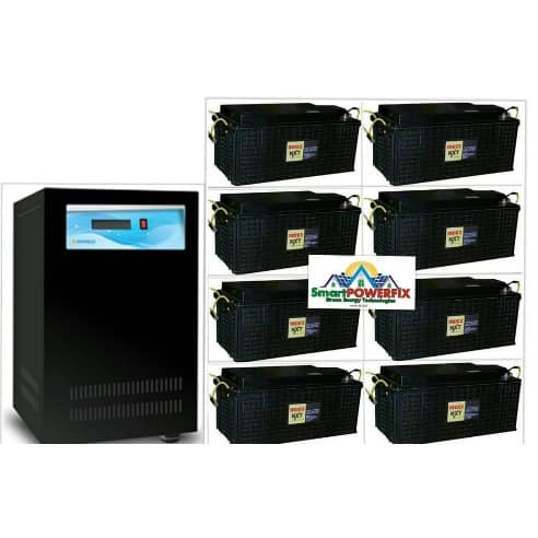 5kvs Sinergy Inverter And Super Rugged Index Battery Installation,5years Lifespan