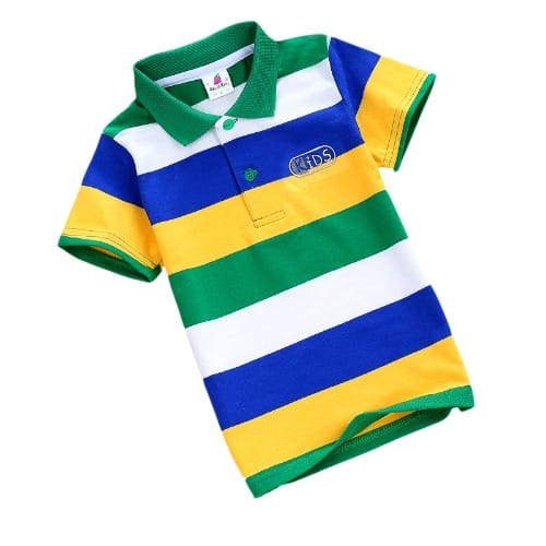 Kids Polo Shirts - Unisex - Multi Color