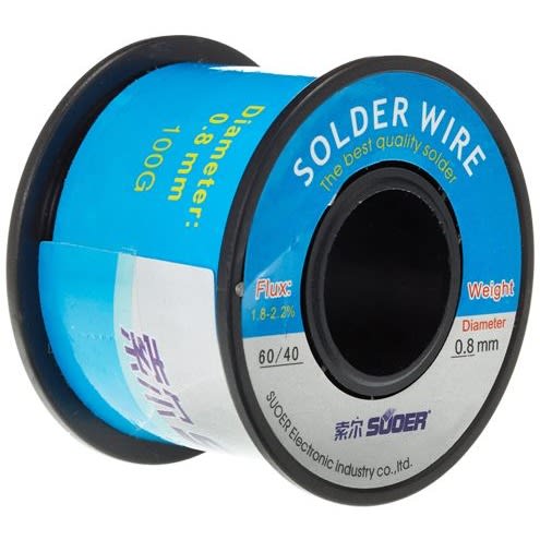 0.8mm 60/40 Tin Lead Roll Soldering Solder Wire Spool