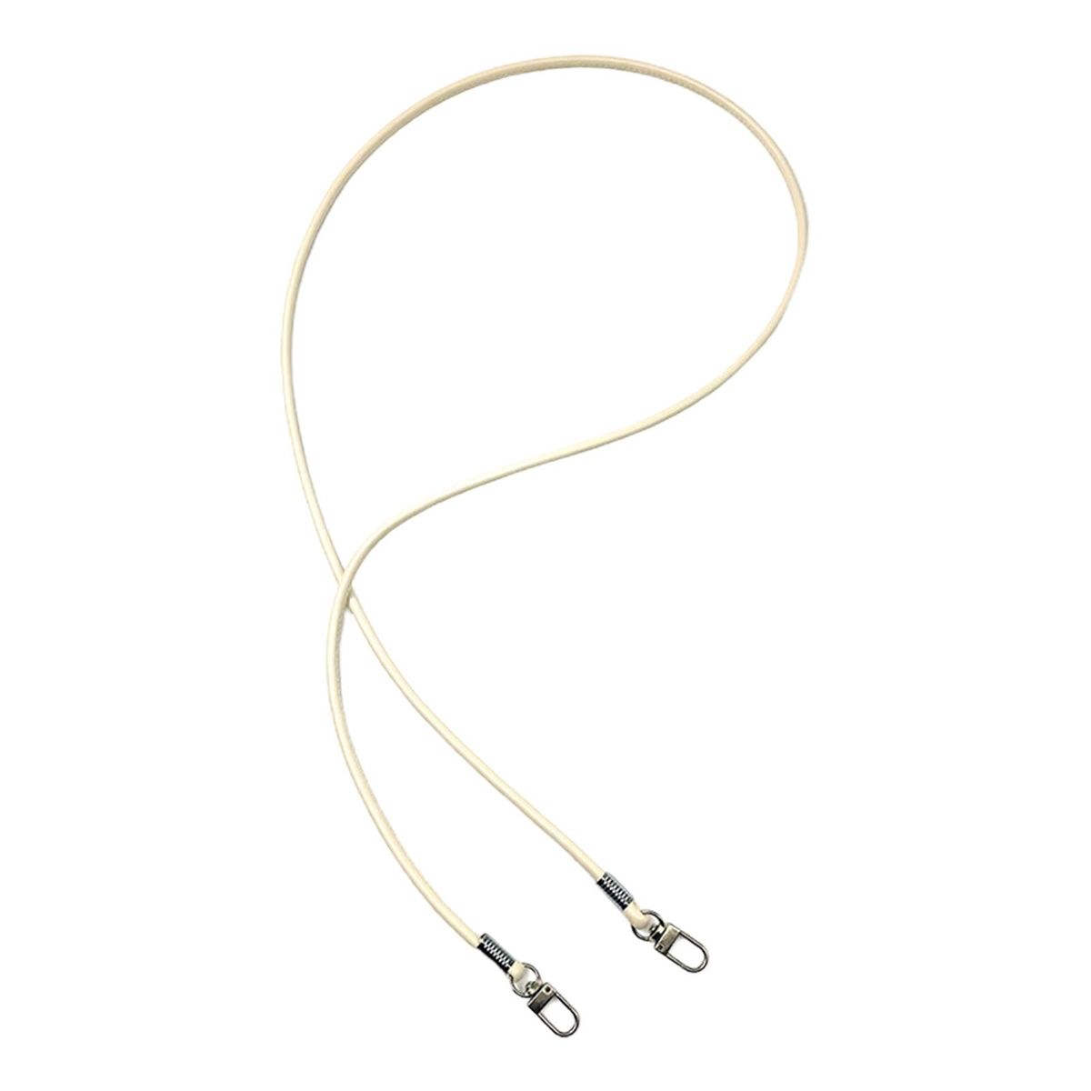 Crossbody Bag Strap Women Crossbody Bag Handbag Belt Silver and White