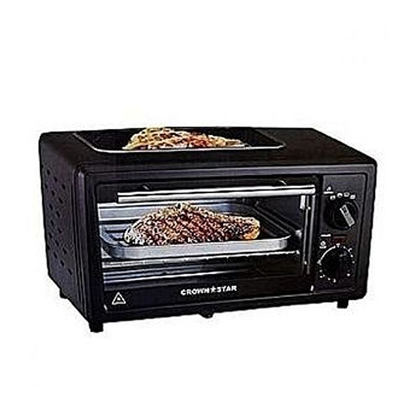 Electric Toaster Oven With Top Grill-12Ltr