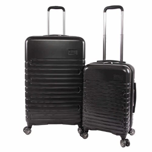 Keeper  Hardside Spinner Luggage Set - Black - 2-pieces