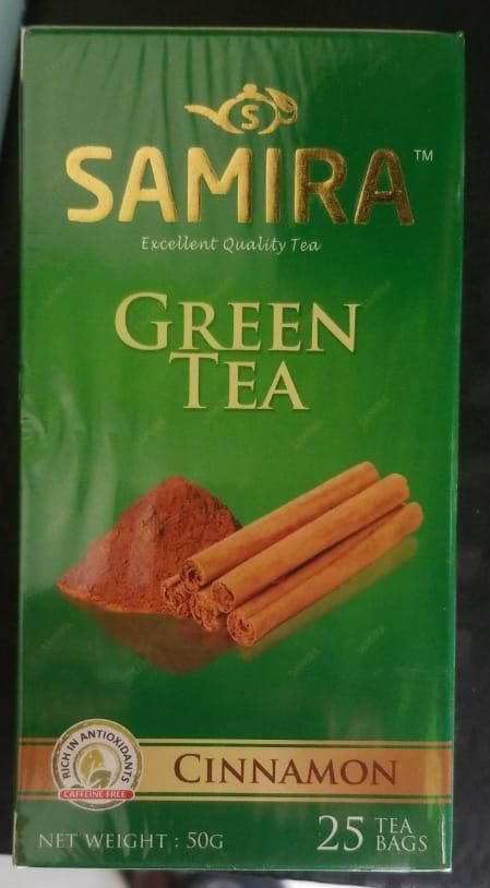 GREEN TEA CINNAMON 25BAGS