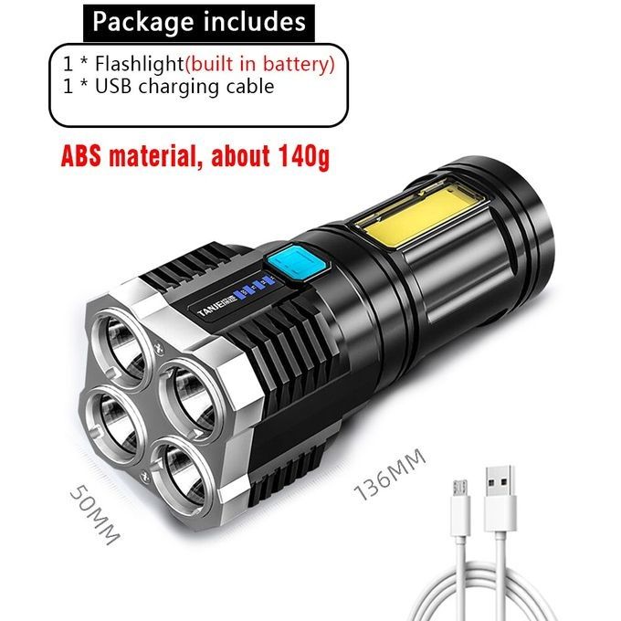 Security Rechargeable Flashlight