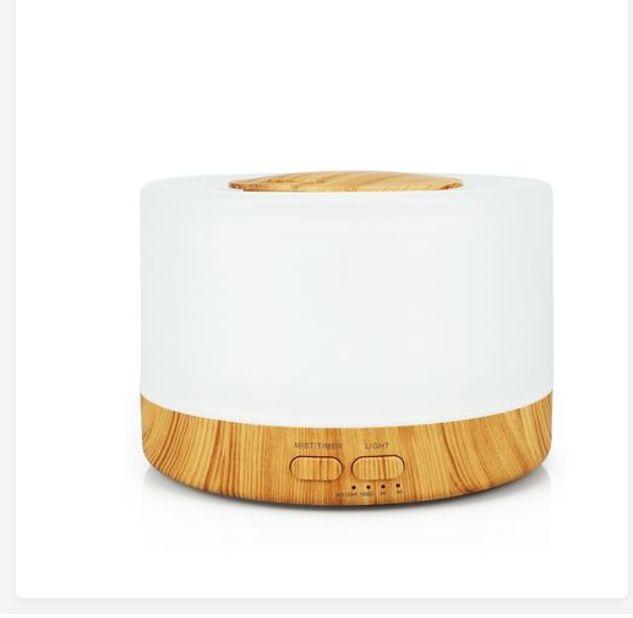 500ml Ultrasonic Air Humidifier/Aroma Diffuser+ Oil