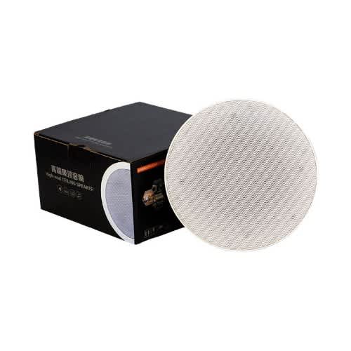 100W Frameless Suspended Ceiling Speaker 8 Ohms For Background Music