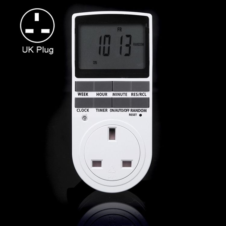 AC 230V 12/24 Hours Changeable Timer Switch Socket