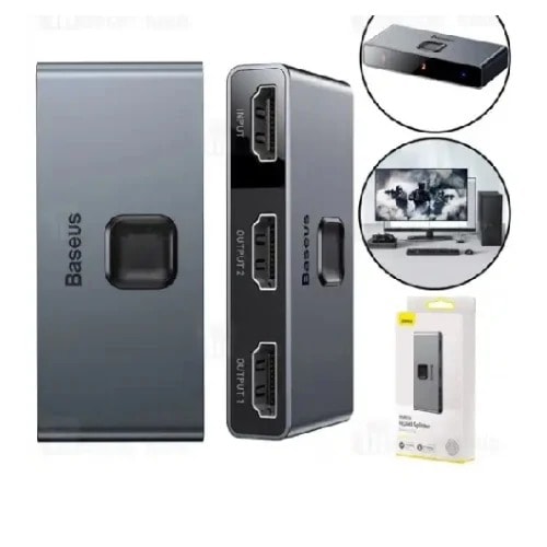 Matrix HDMI Switcher - 2 in 1 - 1 in 2