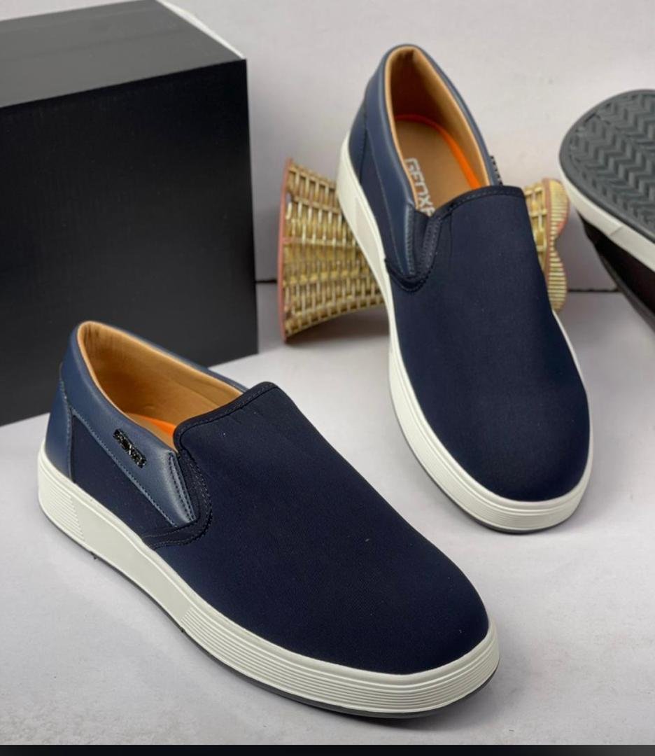 Men Classy Casual Shoe Blue.