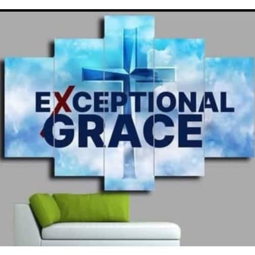 Exceptional Grace Canvas Frame