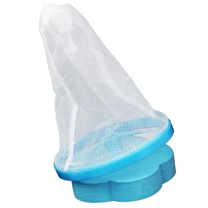 Mesh Filter Bag Floating Washing  Hine Wool Filtration Hair Removal Devi E House  Leaning Laundry Ball-blue