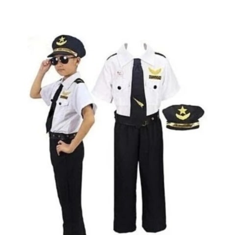 Kids Pilot Costume