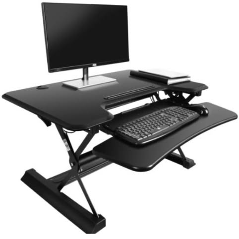 JBI Adjustable Desk With Retractable Keyboard Tray