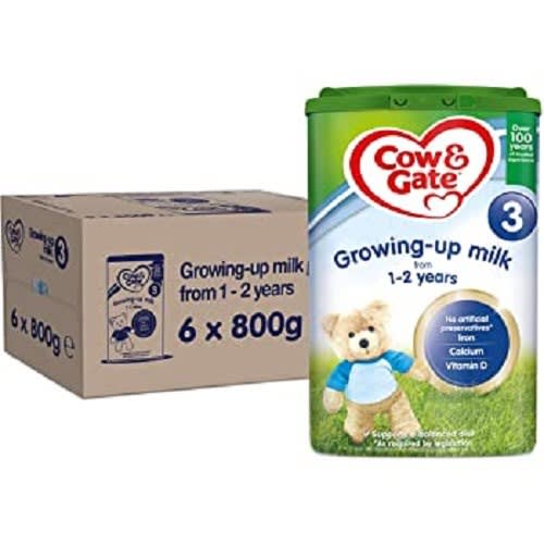 3 Growing Up Milk From 1-2 Years 800g - Pack Of 6