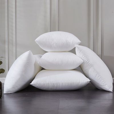 5 Comfortable Full Fibre Pillows And 2 Pillowcases