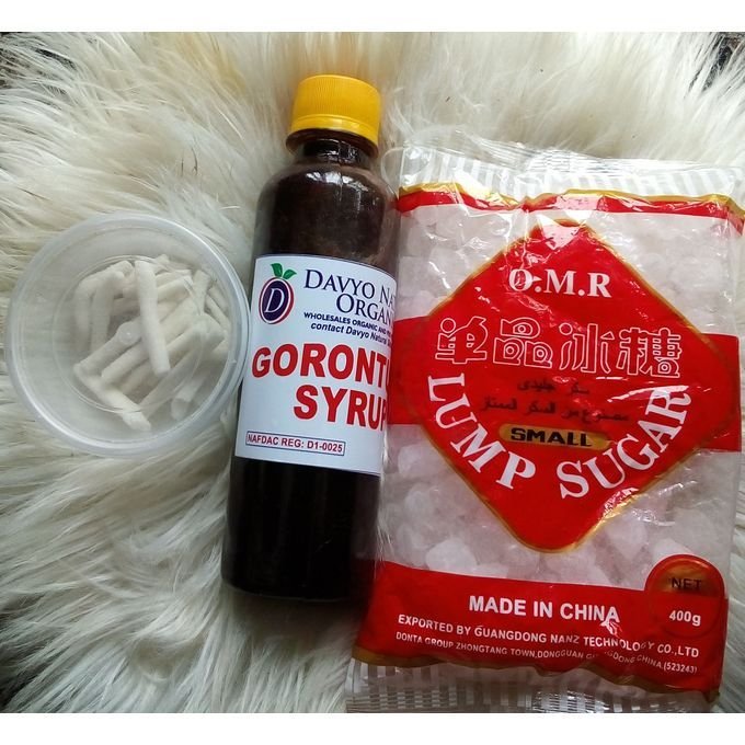 Gorontula SyrupP (250g) With Lump Sugar And Tightener