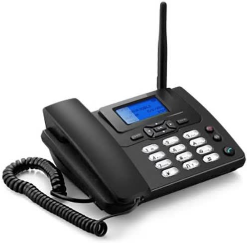 Landline Sim Card Desktop Telephone With Fm Radio