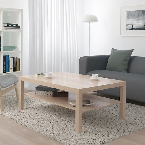 Lack Coffee Table - 118 X 78cm - Oak Effect