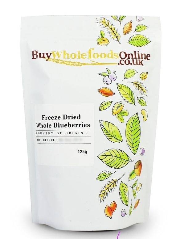 Freeze Dried Whole Blueberries - 125g
