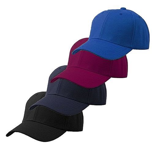 Plain 4in1 Unisex FaceCap- Black,Navy Blue,Wine,Royal Blue