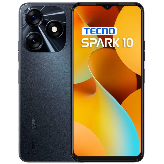 Spark 10 6.6" 8GB RAM/128GB ROM Android 12 Black