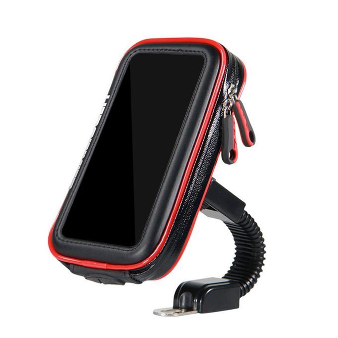 Motor Y Le Bike S Ooter Mobile Phone Holder Bag Stand  Ase For Smartphones-black-XL