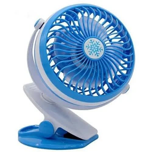 Multi-functional Usb Rechargeable Clip And Desktop Fan
