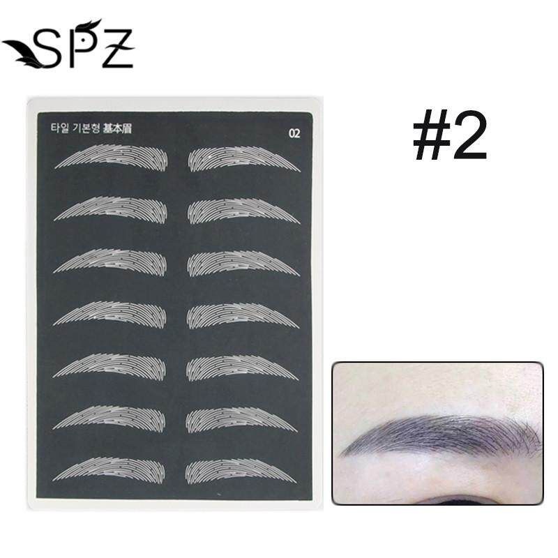 Tattoo Eyebrow Line Semi Permanent Korean Word Eyebrow Skin Beginners Novice Tool Practice Activities Aqua
