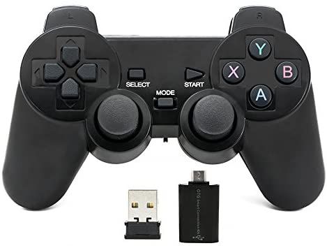 Wireless Mobile Phone Controller Pad Bluetooth PC Gamepad Gaming Joystick Game Handle For Android Smartphone & PC