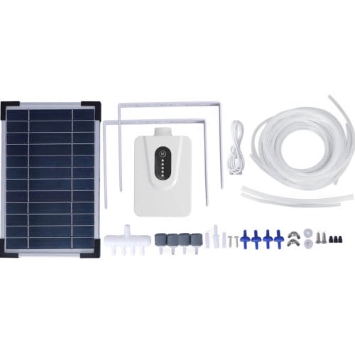 Solar Powered Aerator For Aqua Use