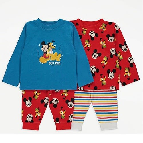 Mickey Mouse Pyjamas Set - 2 Pack