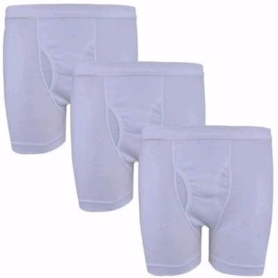 Mens Boxers - 3 Pieces - White