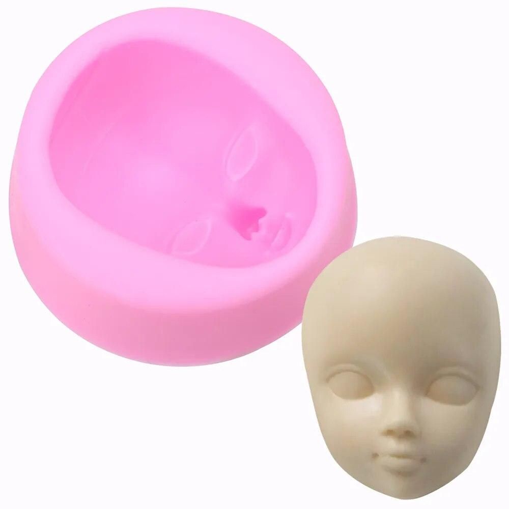 Baby Face Fondant Cake Mold Cake Decoration Baking Tools Cooking Tools Silicone Kitchen Accessories