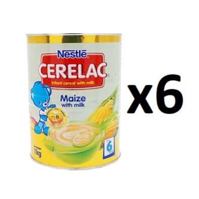 Cerelac Maize Care Tin - 6 X 1kg