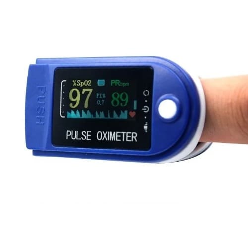 Finger Tip Pulse Oximeter With Led Display