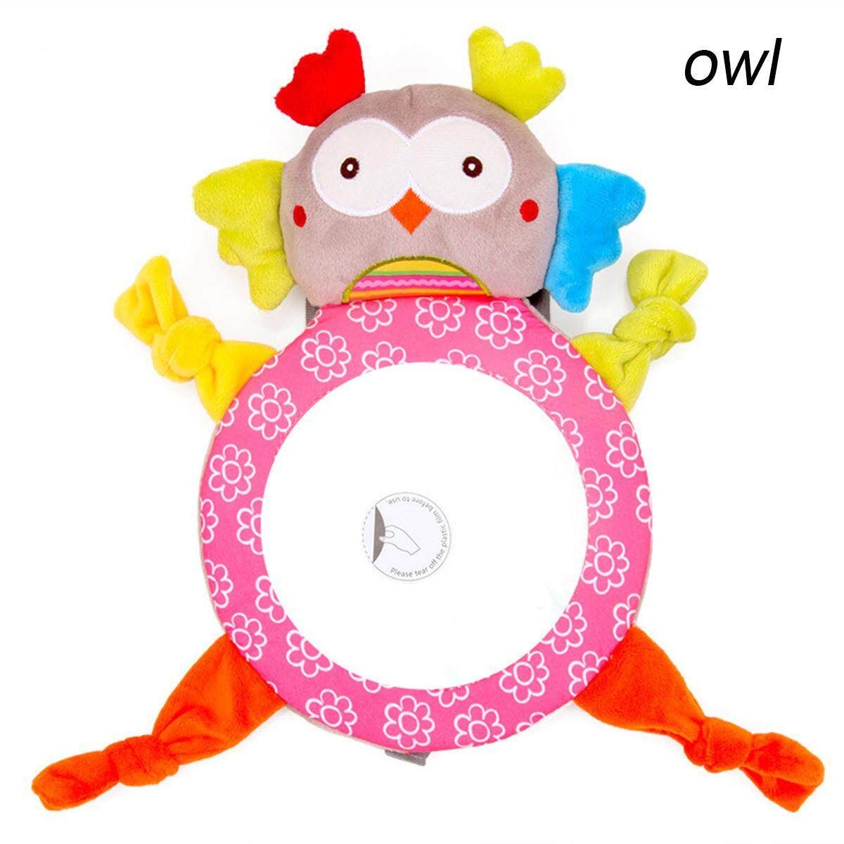Baby Backseat Mirror For Car View Infant Rear Facing Car Seat Newborn Safety Animal Owl