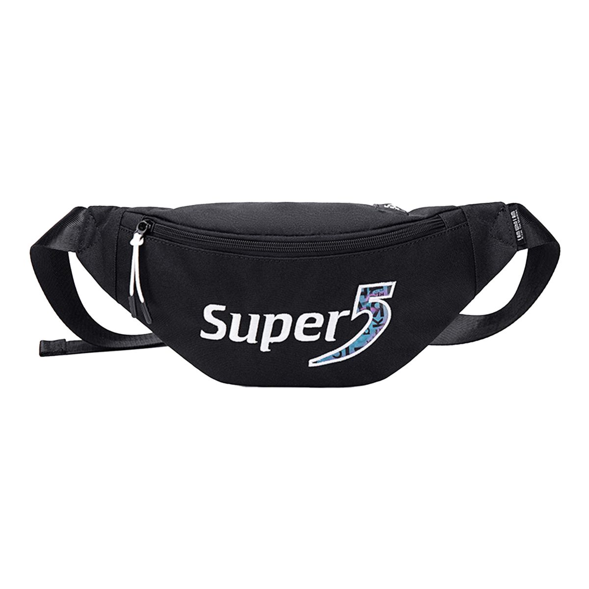Women Men Waist Bag With Pocket Zip Adjustable Strap Bumbag